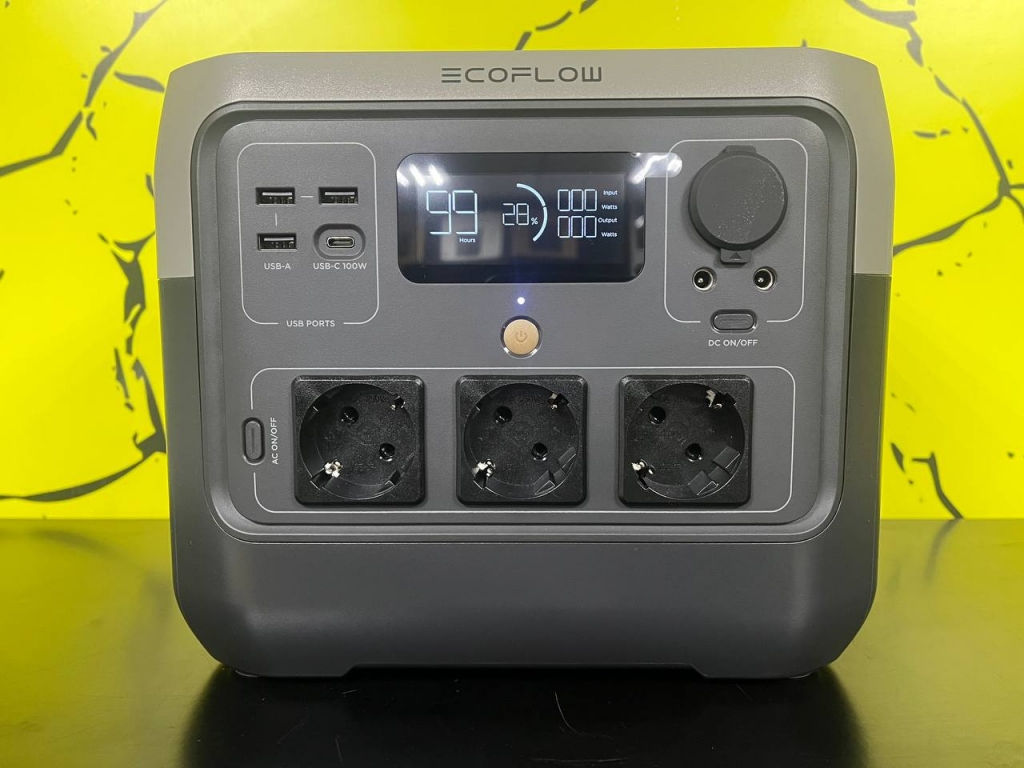 EcoFlow RIVER 2 PRO (800 Вт, 768 Вт/час) ЕВРОРОЗЕТКИ 0