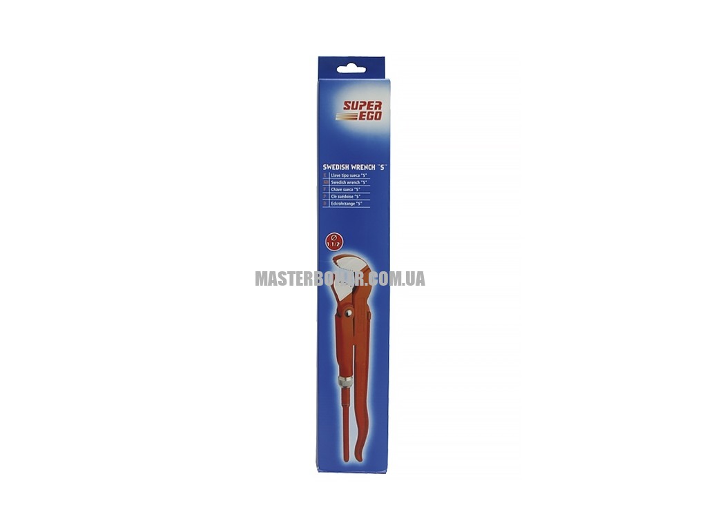 Шведський газовий ключ 45° SUPER-EGO 145, SUPER S 1 1/2'' 0