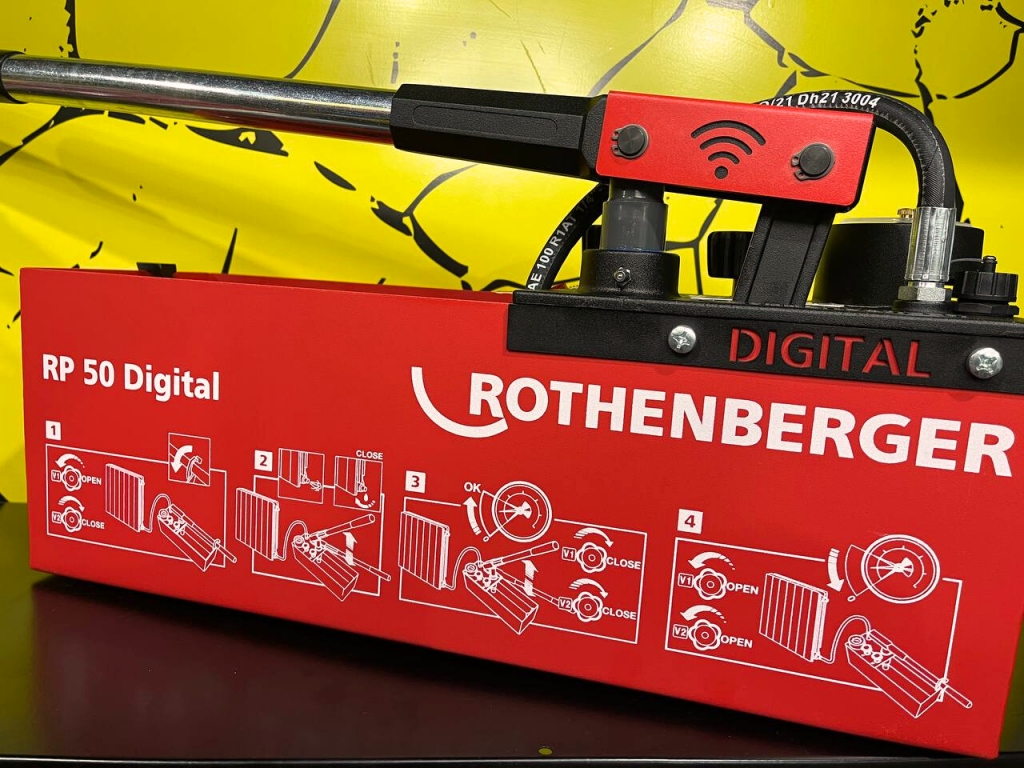 ROTHENBERGER RP 50 DIGITAL цифровой опрессовочный насос 0