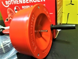 Rothenberger Rospi H+E PLUS (Ø 6мм х 4,5м) - ручное механическое устройство для прочистки труб, вертушка  0