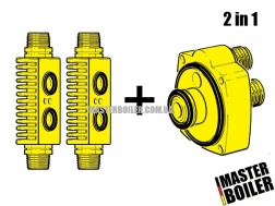 Набор промывочных адаптеров Master Boiler Adapters 2 в 1 (HE + CP) 3
