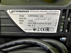 Электрический клупп ROTHENBERGER Supertronic 1250 3