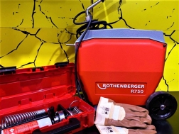  Електромеханічна прочисна машина ROTHENBERGER R 750 0