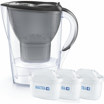 Фільтр-глечик BRITA Marella Memo графт + 3 картриджа