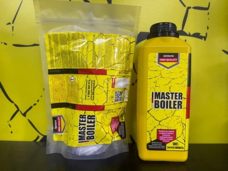 Master Boiler 600 г - универсальное средство для удаления накипи и отложений в водонагревательных приборах и системах отопления