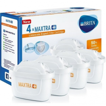 Комплект картриджей для фильтра-кувшина BRITA MAXTRA+ Limescale для жесткой воды, 4 шт