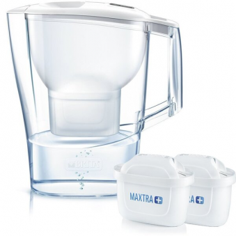 Фильтр-кувшин BRITA Aluna Memo белый + 2 картриджа