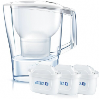 Фильтр-кувшин BRITA Aluna Memo белый + 3 картриджа