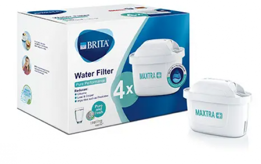 Комплект картриджей для фильтра-кувшина BRITA MAXTRA+, 4 шт