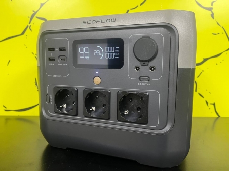 EcoFlow RIVER 2 PRO (800 Вт, 768 Вт/час) ЕВРОРОЗЕТКИ