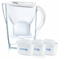Фільтр-глечик BRITA Marella Memo білий + 3 картриджа