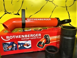 Rothenberger ropump super plus - вантуз насосного типа с адаптерами